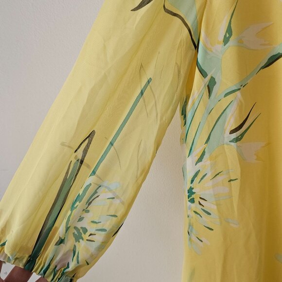 Women's Size Small Eva Mendes for New York & Company Floral Dress - Picture 4 of 6